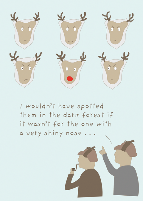 Funny Christmas cardsComedy Card CompanyComedy Card CompanyShiny Nose