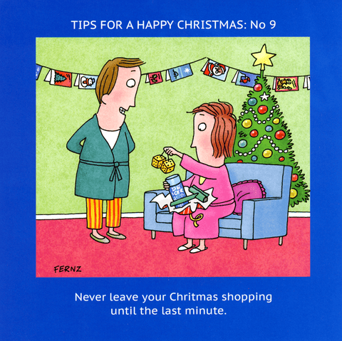 Funny Christmas cardsGreat British Card CompanyComedy Card CompanyLast minute Christmas shopping