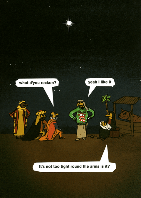 Funny Christmas cardsModern TossComedy Card CompanyChristmas Jumper