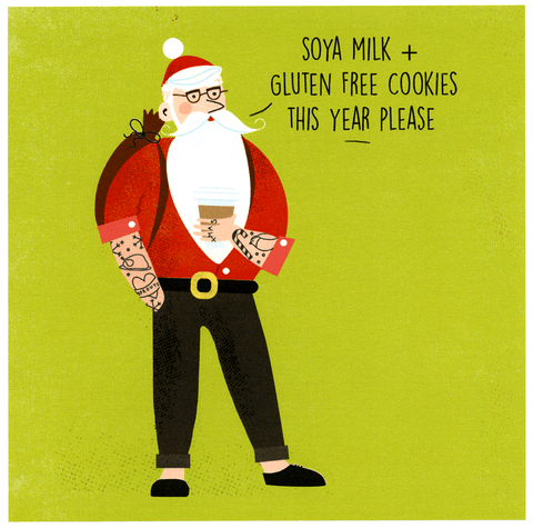 Funny Christmas cardsU StudioComedy Card CompanyHipster Santa