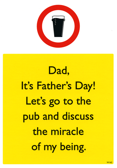 Funny Father's Day CardsBrainbox CandyComedy Card CompanyThe miracle of my being