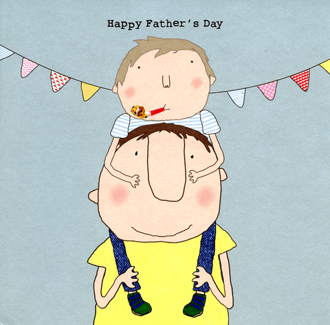 Funny Father's Day CardsRosie Made a ThingComedy Card CompanyHappy Father's Day (Boy)