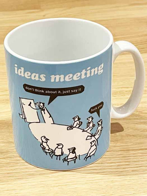 Humorous GiftBrainbox CandyComedy Card CompanyMug - Ideas Meeting