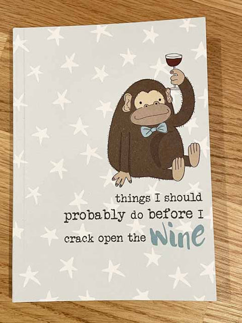Humorous GiftDandelion StationeryComedy Card CompanyNotepad - Things to do before wine