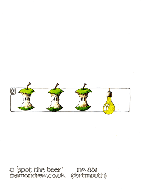 humorous greeting cardSimon DrewComedy Card CompanySpot the Beer