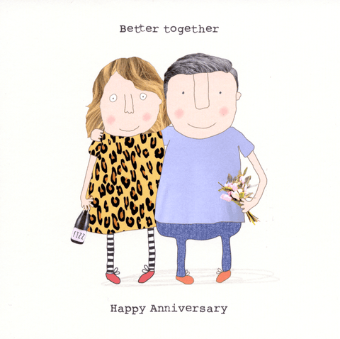 Love / Anniversary cardsRosie Made a ThingComedy Card CompanyAnniversary - Better together