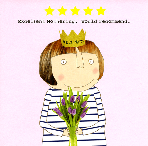 mother's day cardsRosie Made a ThingComedy Card Company5 Star Mothering