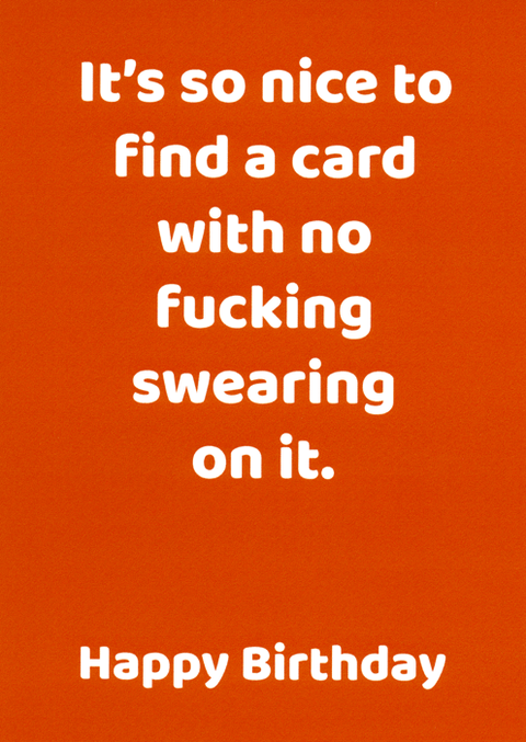 Rude Birthday CardsComedy Card CompanyComedy Card CompanyFind a card with no swearing