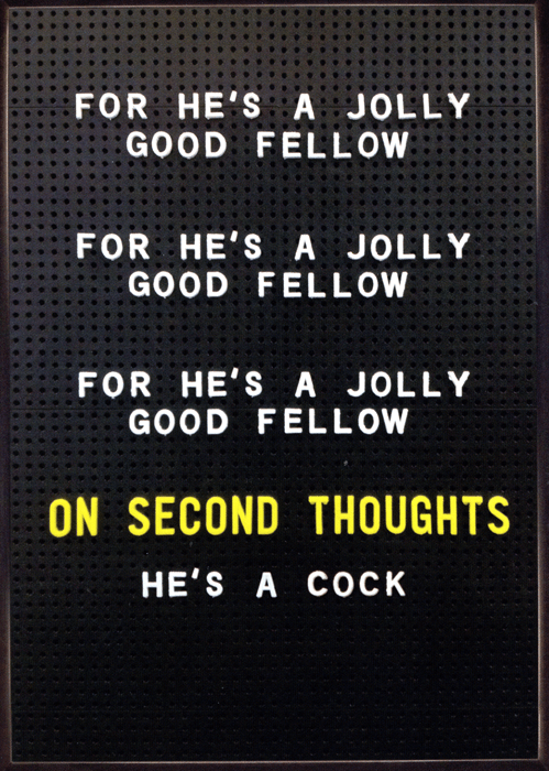 Funny & Rude card - For he's a jolly good fellow – Comedy Card Company