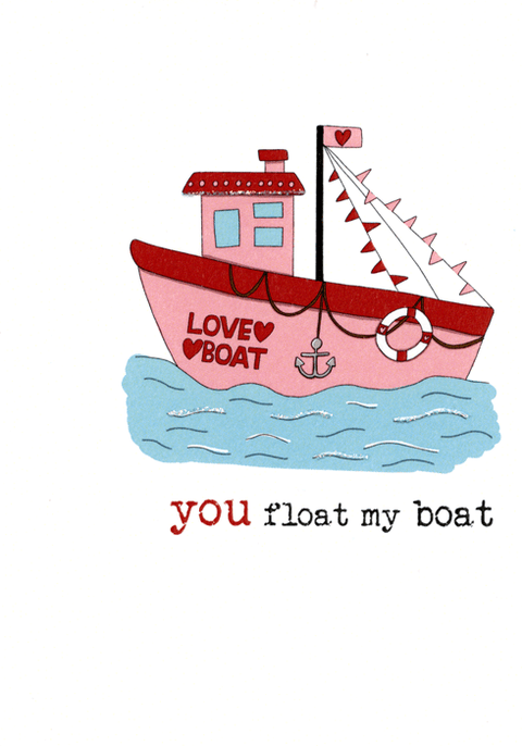 Valentines cardsDandelion StationeryComedy Card CompanyFloat my Boat